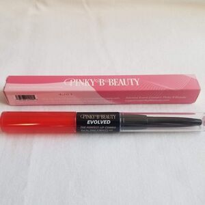 Pinky B Cosmetics - The Perfect Lip Combo in Evolved (Rosewood Pink & Poppy Red)
